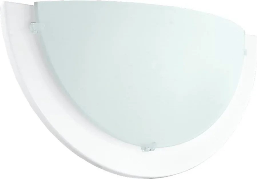 Eglo 181324 - Applique ICEBERG 1xE27/60W/230V bianca