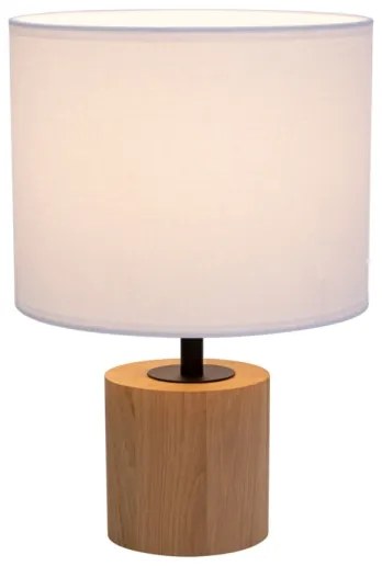 Spot-Light DO708191174 - Lampada da tavolo KRETA 1xE27/25W/230V pino/bianco