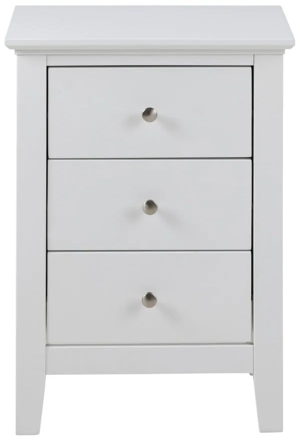 Comodino bianco Linnea - Actona