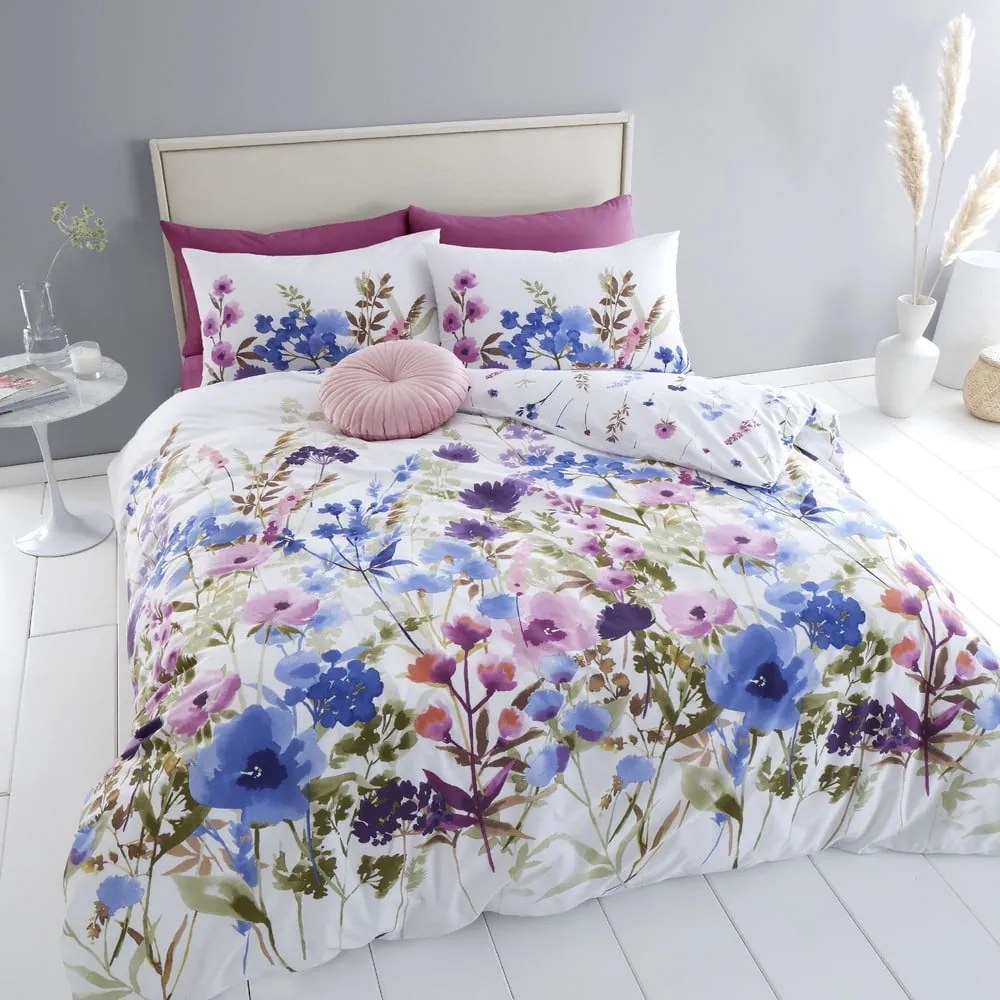 Set copripiumino e federa per letto matrimoniale e per letto esteso 230x220 cm Countryside Floral – Catherine Lansfield