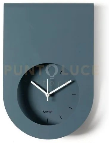 Orologio di design minimal lembo petrolio