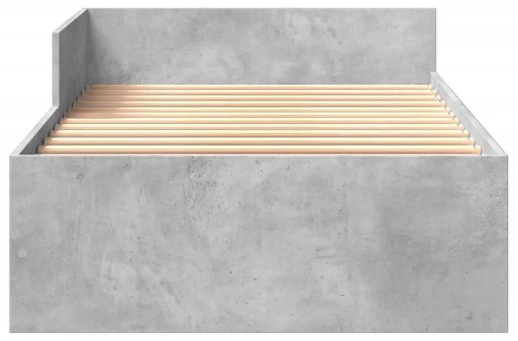 Giroletto grigio cemento 100x200 cm in legno multistrato