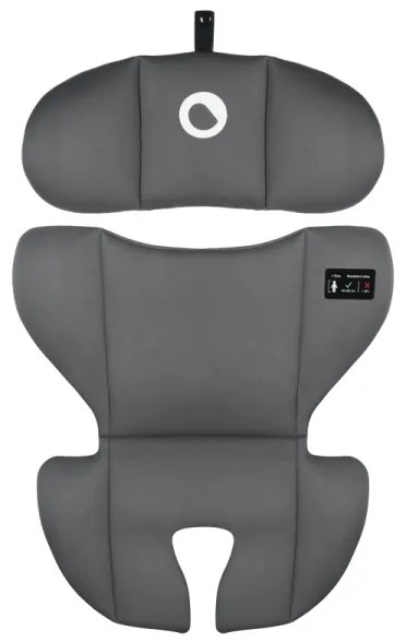 Lionelo - Seggiolino auto IZZY i-Size 40-150 cm Nero/Grigio