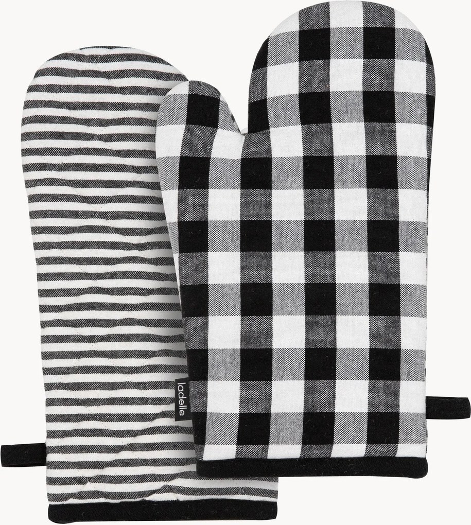 Set di 2 presine Eco Gingham