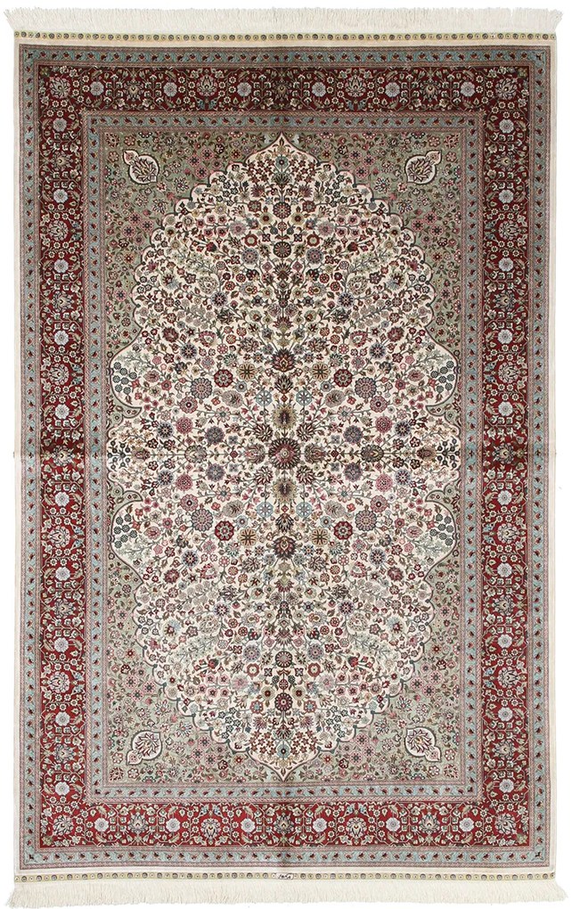Ghom Tappeto orientale 160x250 (Cina) Annodato A Mano