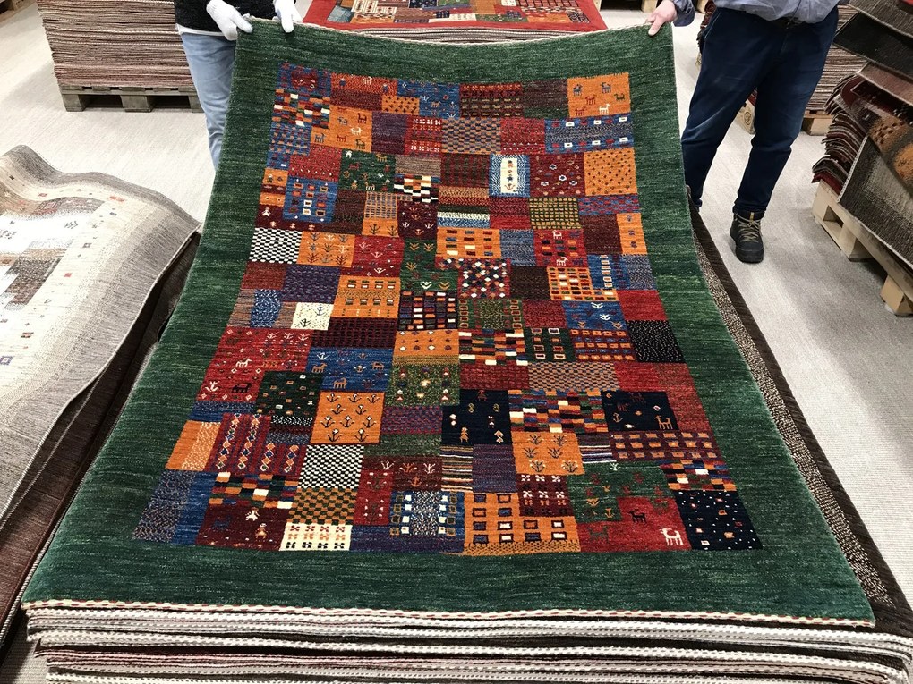 Loribaft Tappeto persiano 200x140 Rosso (Iran) Annodato A Mano