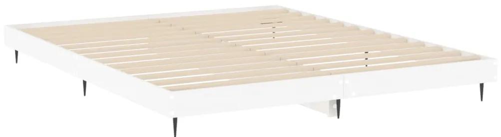 Giroletto bianco 160x200 cm in legno multistrato