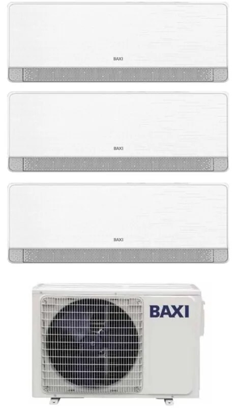 Condizionatore Trial Split Baxi SIDERA 9+9+9 con LSGT60-3M R-32 Wi-Fi Integrato