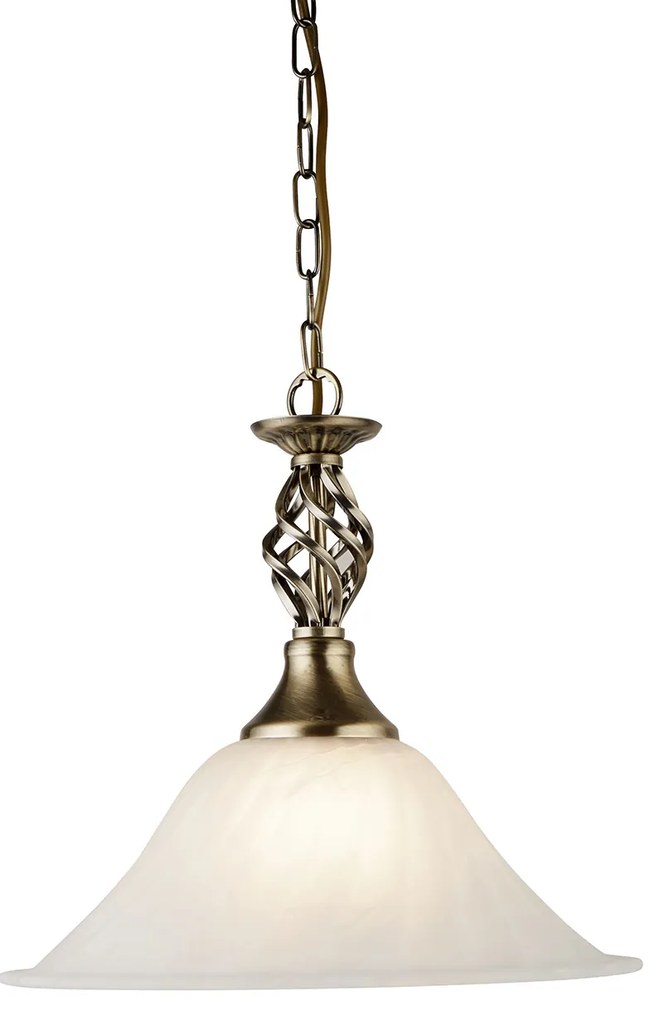 Lampadario Contemporaneo Camerun Acciaio Ottone Vetro 1 Luce E27