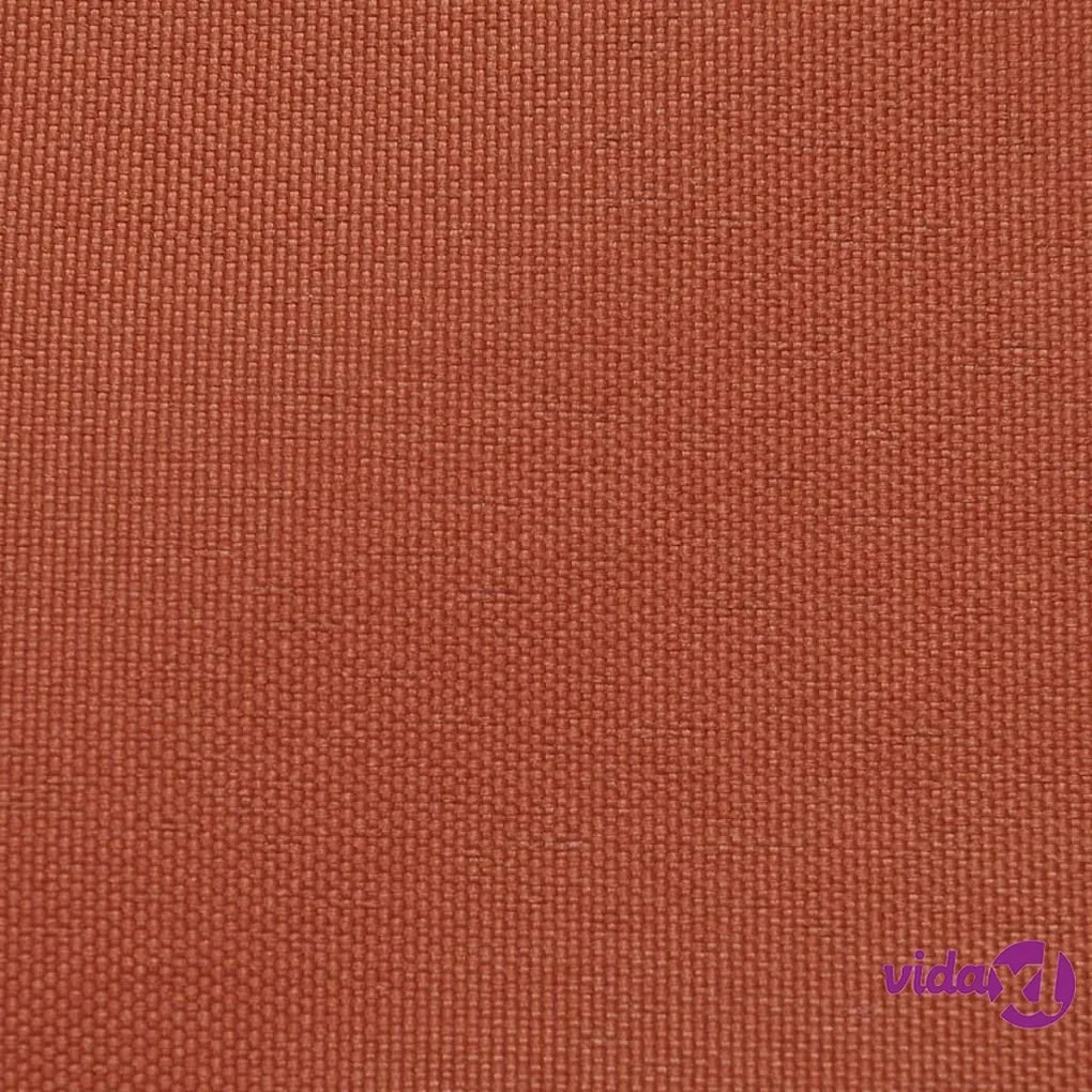 vidaXL Paravento da Balcone in Tessuto Oxford 75x600 cm Terracotta