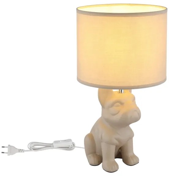 Globo 21741S - Lampada da tavolo DOGO 1xE27/60W/230V