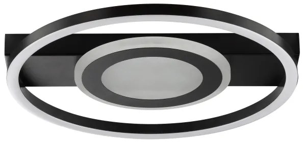 Brilliant -LED RGBW dimmerabile plafoniera MAUREEN LED/20W/230V 3000-6500K nero+ telecomando