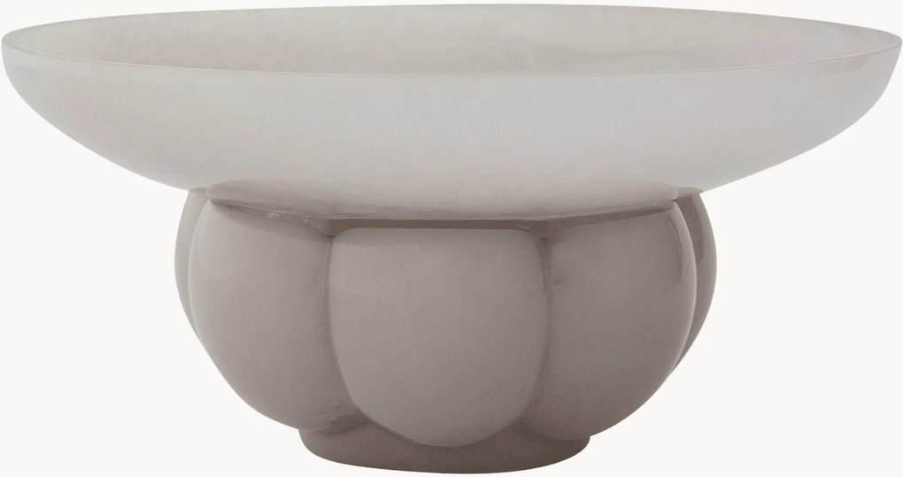 Ciotola decorativa in vetro soffiato Uva