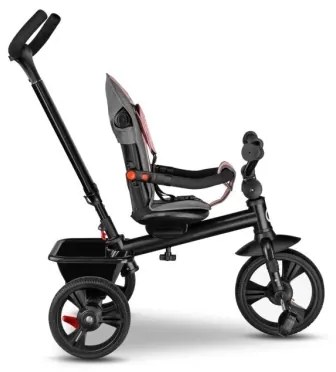 Lionelo - Triciclo per bambini HAARI rosa/grigio