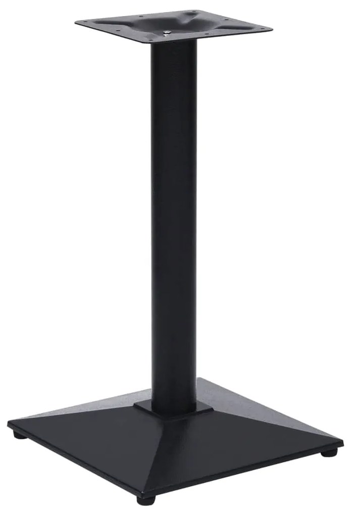 Gamba Per Tavolino Da Bistrò Nero 41x41x72 Cm İn Ghisa /
