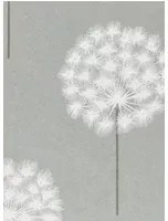 Pusteblumen Tapete Amity von Harlequin - Silver/ Chalk