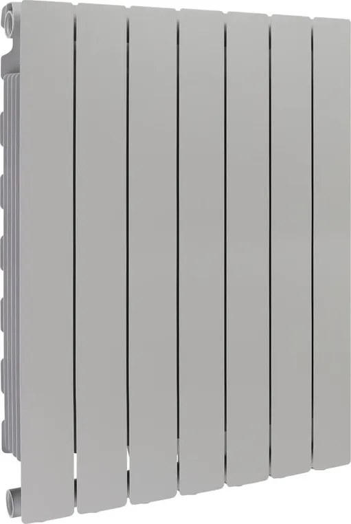 Termosifone in alluminio 7 elementi interasse 700 mm PRODIGE MODERN silver