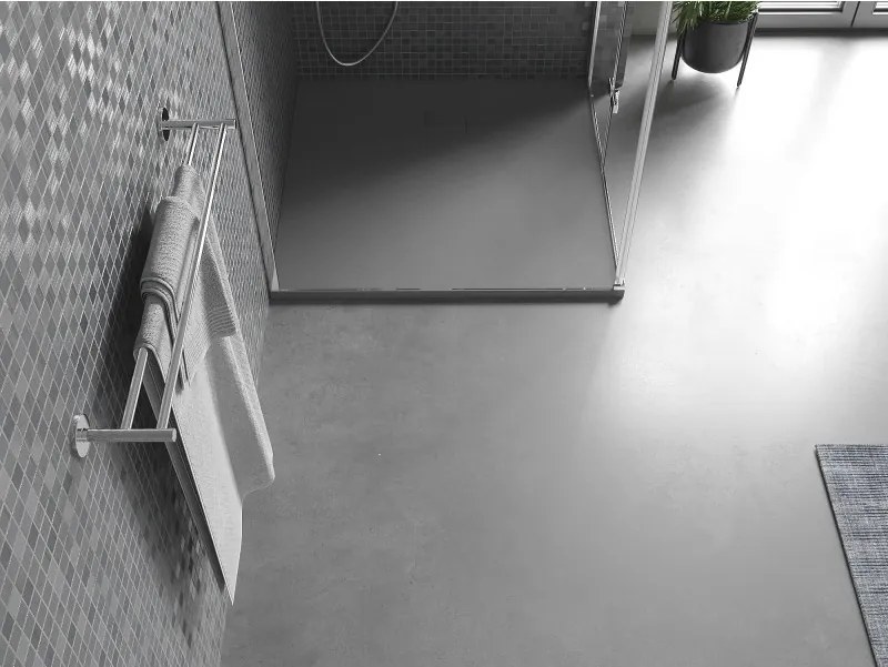 Mexen Bert piatto doccia quadrato SMC 90 x 90 cm, grigio - 4K619090