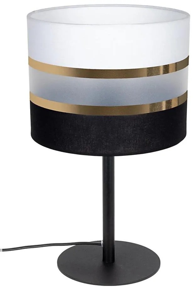 Lampada da tavolo CORAL 1xE27 / 60W / 230V nera