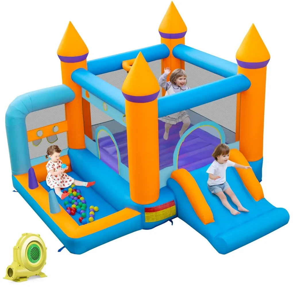 Piscina Gonfiabile per Bambini 147x33 Esterno Giardino Gioco Bimbi Estate