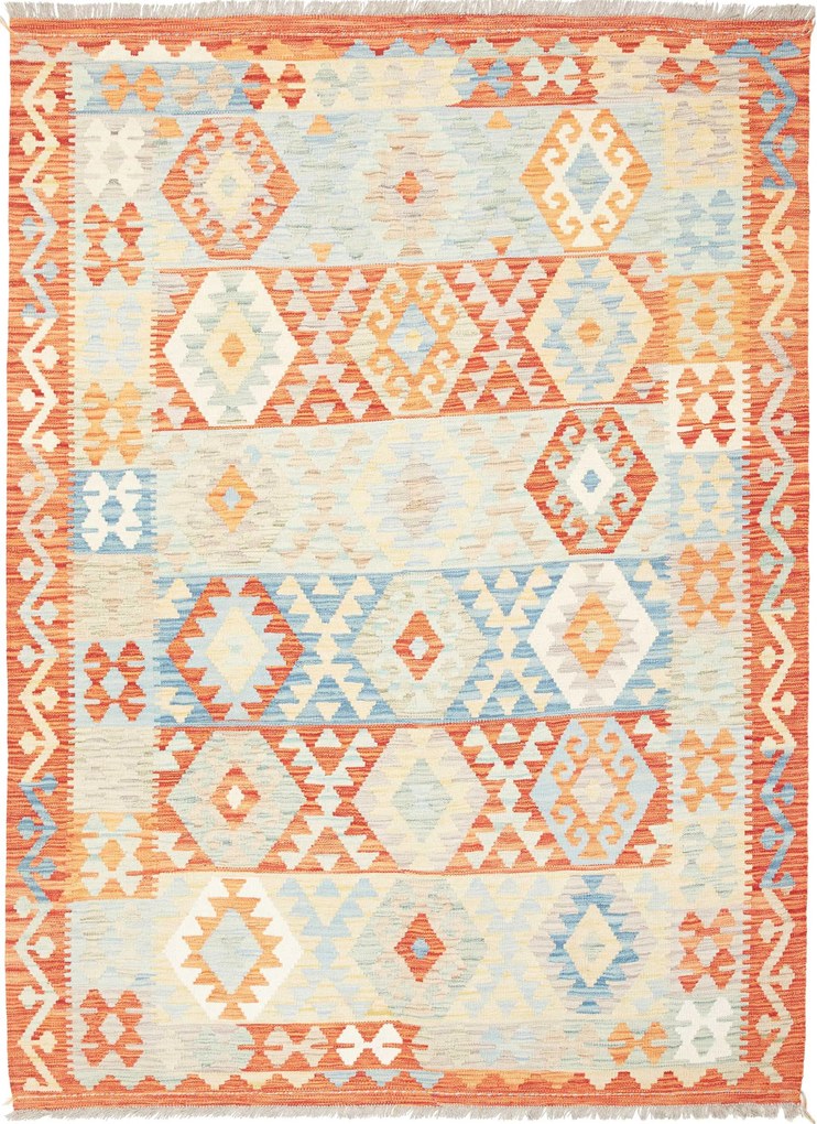 Kilim Tappeto orientale 160x210 (Afghanistan) Tessuto A Mano