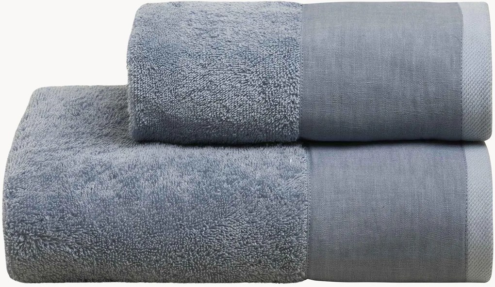 Set di 2 asciugamani in cotone Mojave