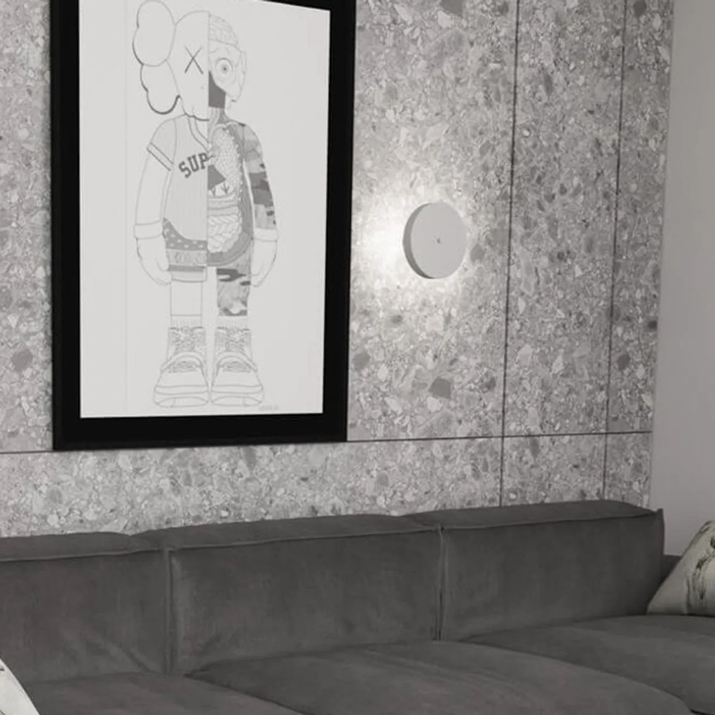 Lampada da parete in acciaio NEMO K2 da interno 2xG9