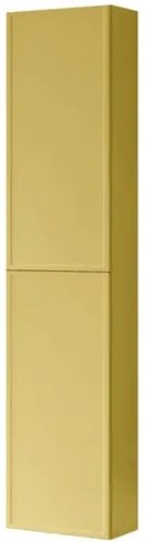 Colonna per mobile bagno Pixel 2 ante P 27 x L 30 x H 160 cm laccato opaco giallo sole
