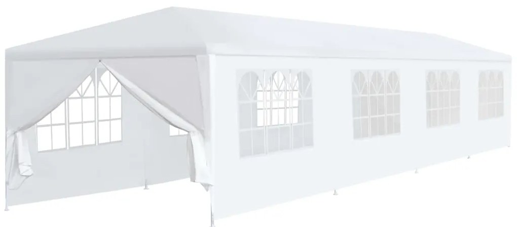 Gazebo Da Giardino 3x12 M Bianco /