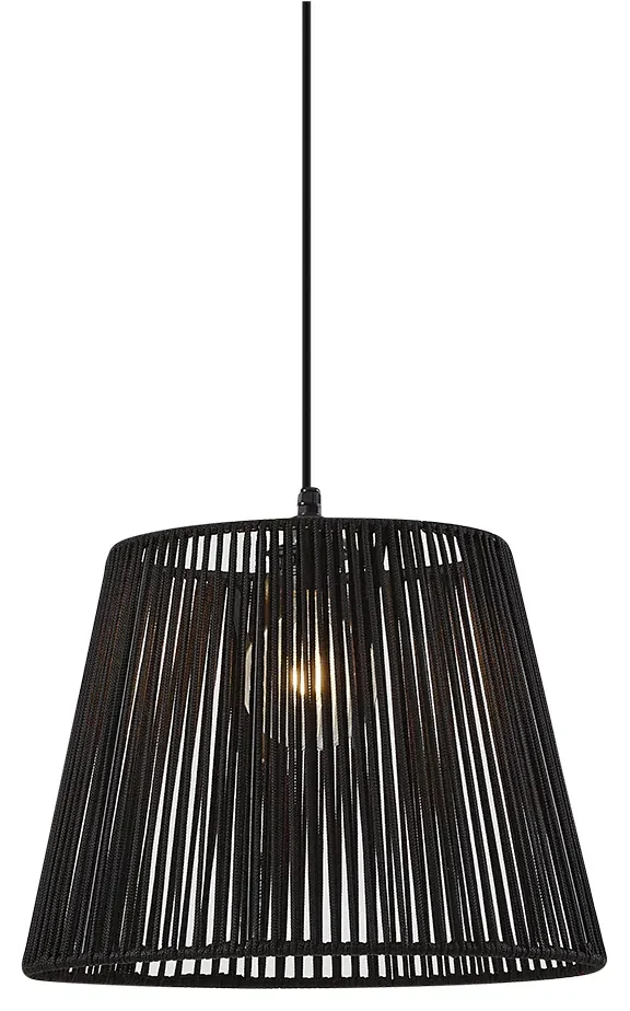 Lampada Da Parete Esterna Brilliant Jandy Nera, IP44 Dimmerabile E Girevole, 20W