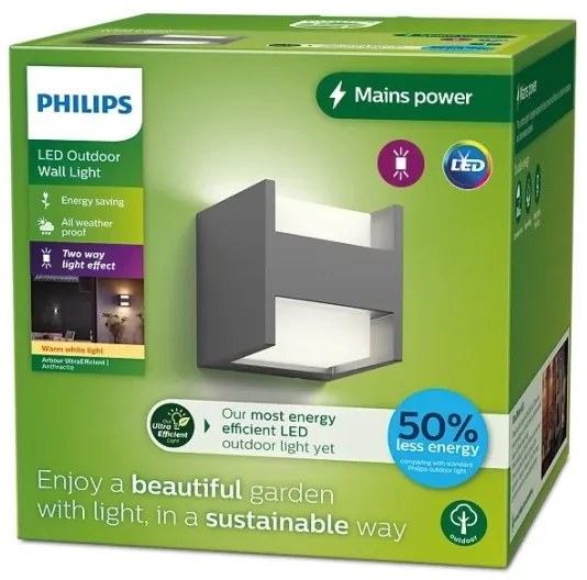 Philips - Applique a LED da esterno ARBOUR LED/3,8W/230V IP44