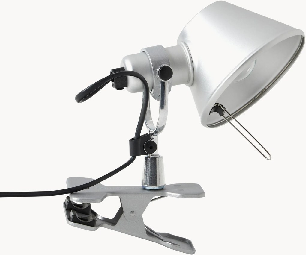 Lampada da scrivania piccola con morsetto Tolomeo Micro Pinza