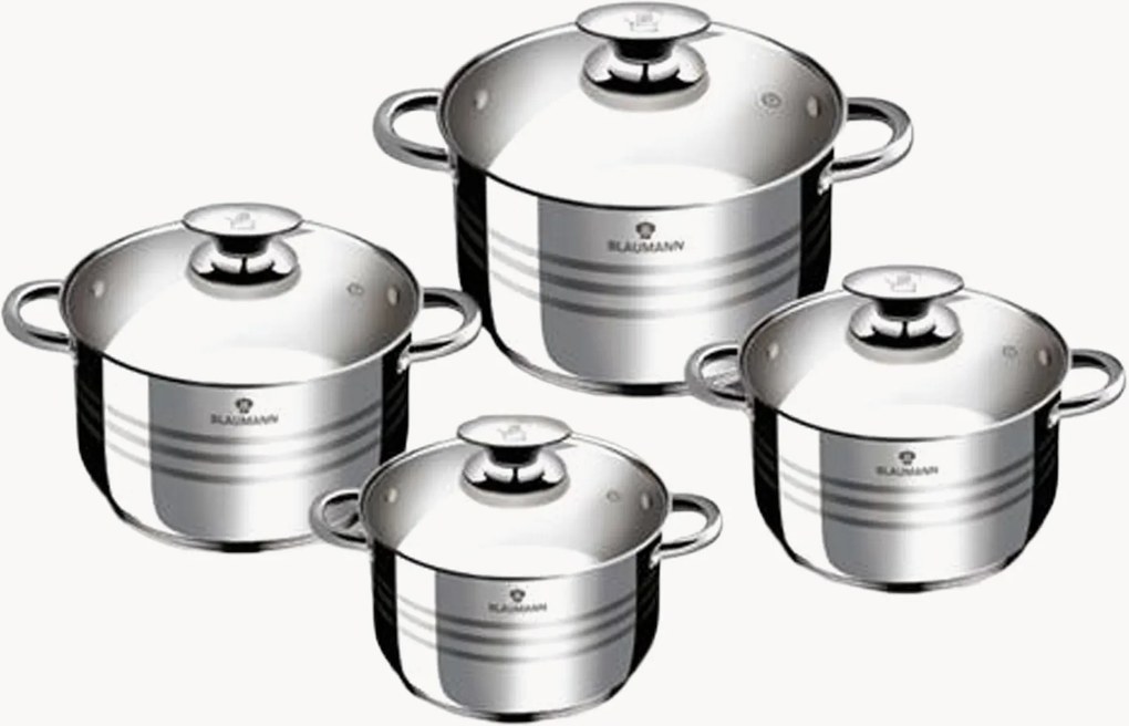 Batteria di pentole Gourmet Line, set da 8