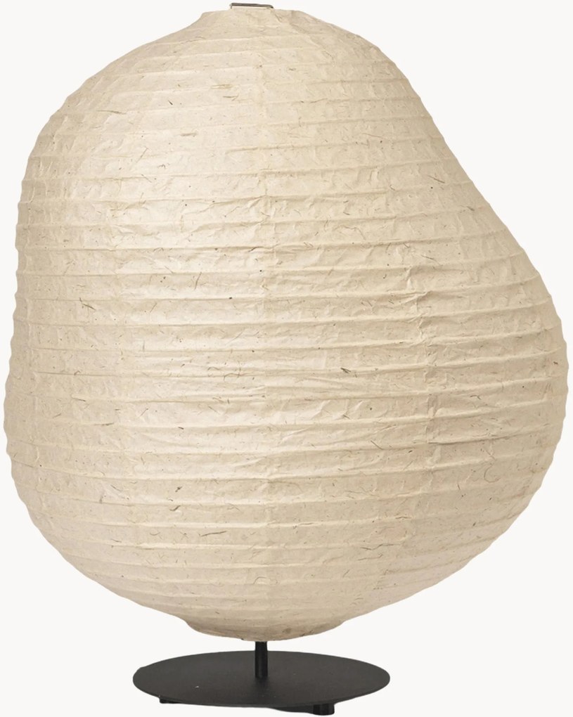 Lampada da terra piccola in carta washi Kurbis