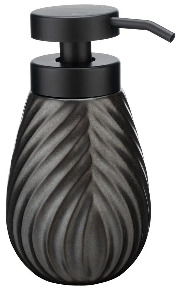 Set di accessori da bagno in ceramica antracite Idro - Wenko