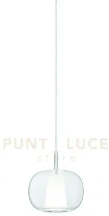 Vetro thelma 2 trasparente d.25cm h.27cm 1 luce attacco e27 base d'...