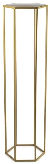 Portafiori 100x24 cm oro