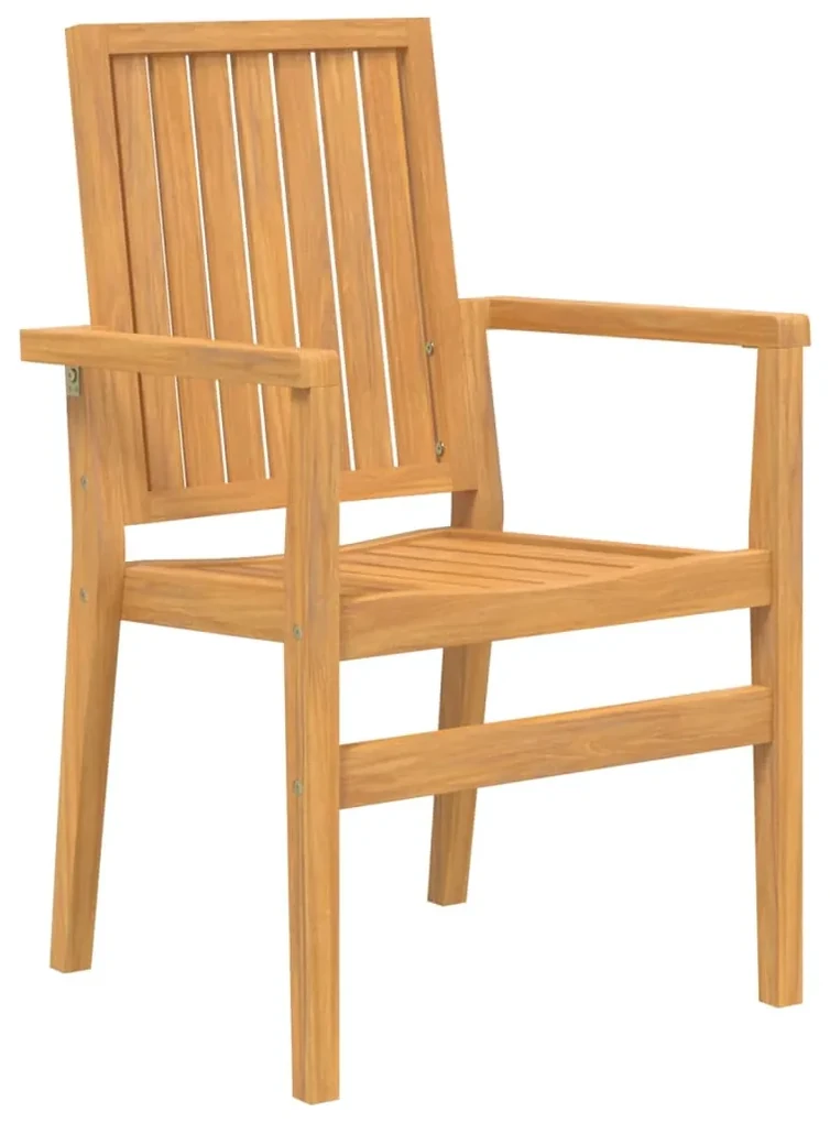 Set da pranzo da giardino 7 pz in legno massello di teak
