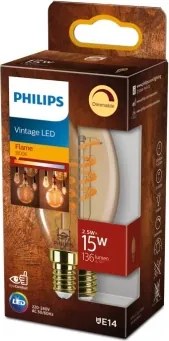 Lampadina LED dimmerabile VINTAGE Philips E14/2,5W/230V 1800K