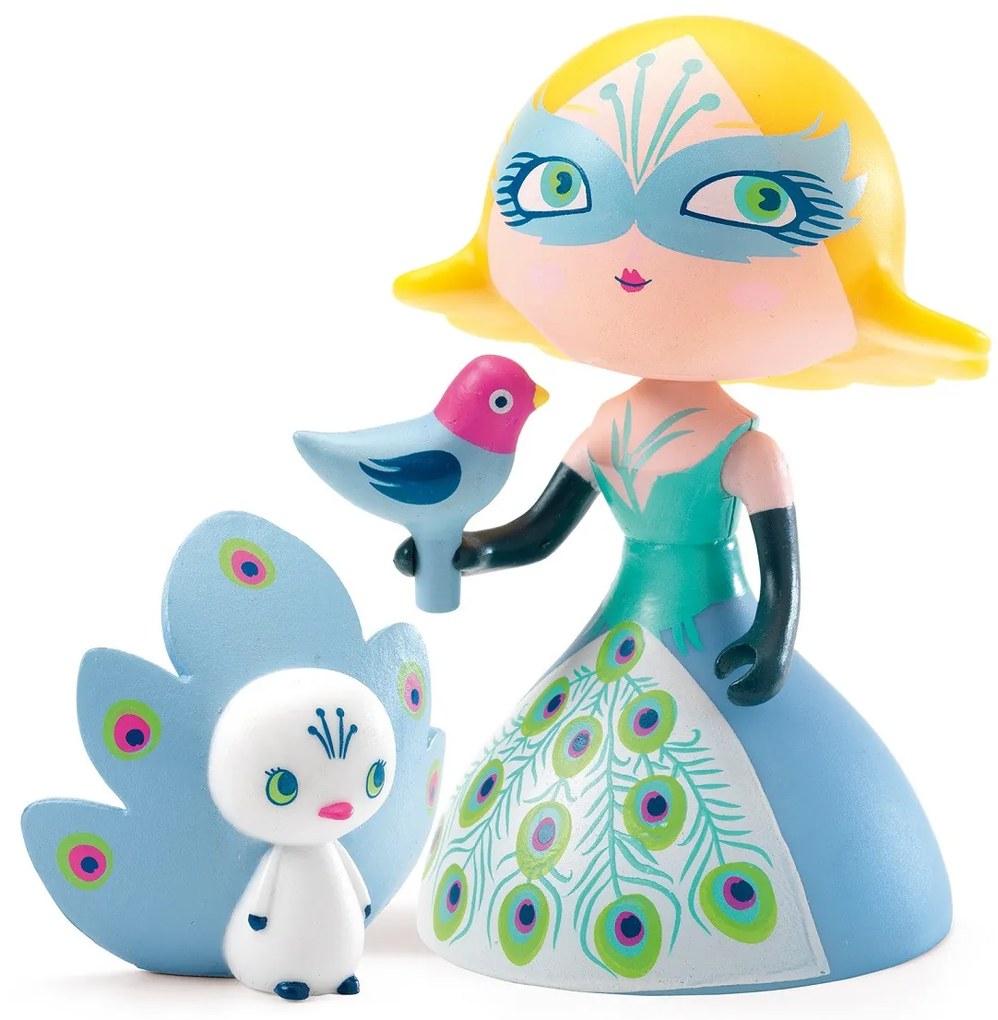 Arty Toys - principessa Columba e pavone piccolo