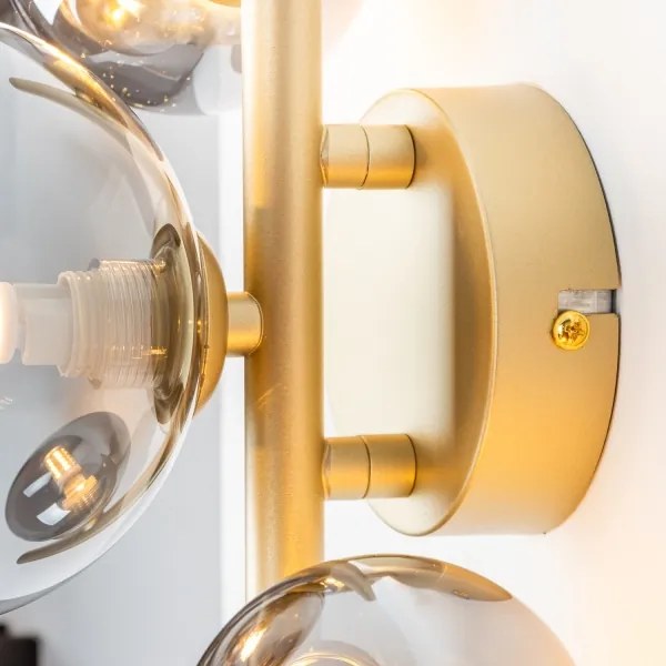 Brilagi - Applique a LED MILLA 3xG9/3W/230V oro/fumé