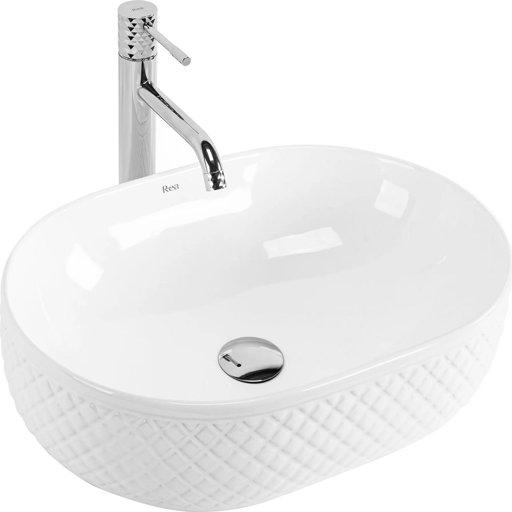 Lavabo da appoggio Rea Oktawia