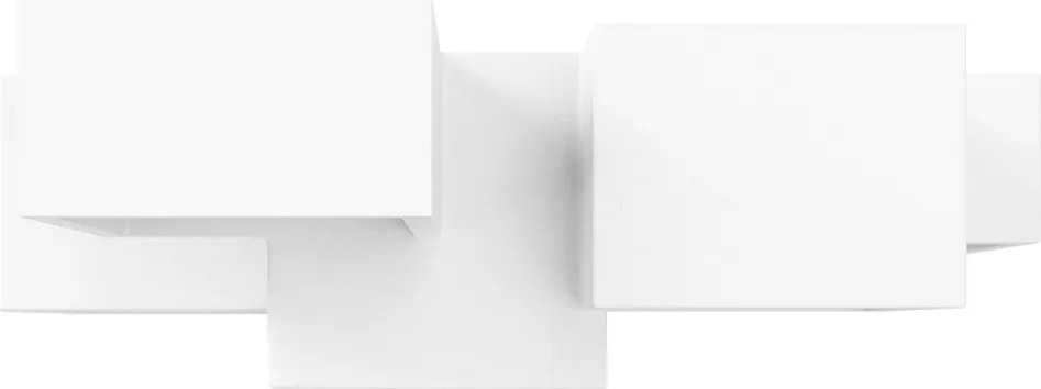 Applique da Soffitto in Gesso Pitturabile 5xGX53 - Serie ESSENZA