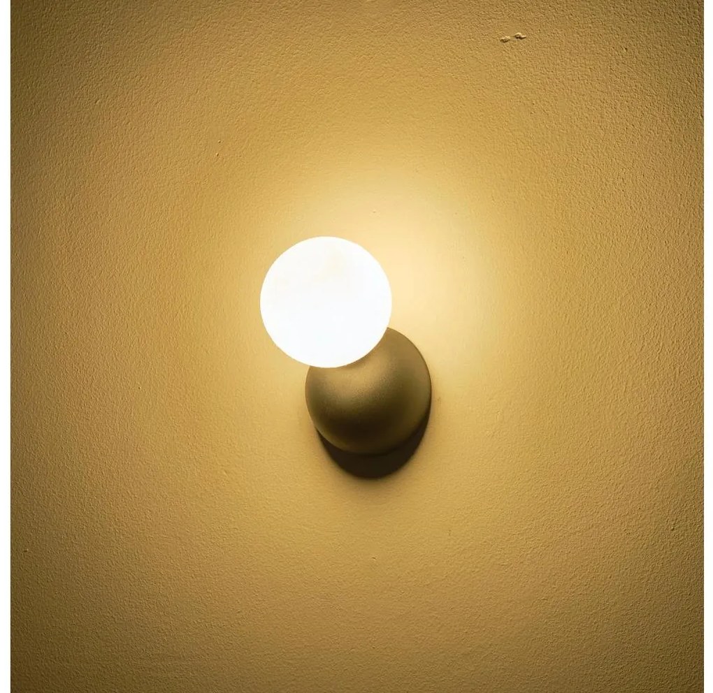 Applique 1xG9/25W/230V nero