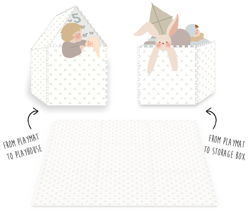 Play&Go EEVAA tappeto da gioco Numbers