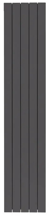 Radiatore acqua calda PRODIGE SUPERIOR in alluminio, 5 elementi, interasse 1800 mm, ardesia/slate-grey