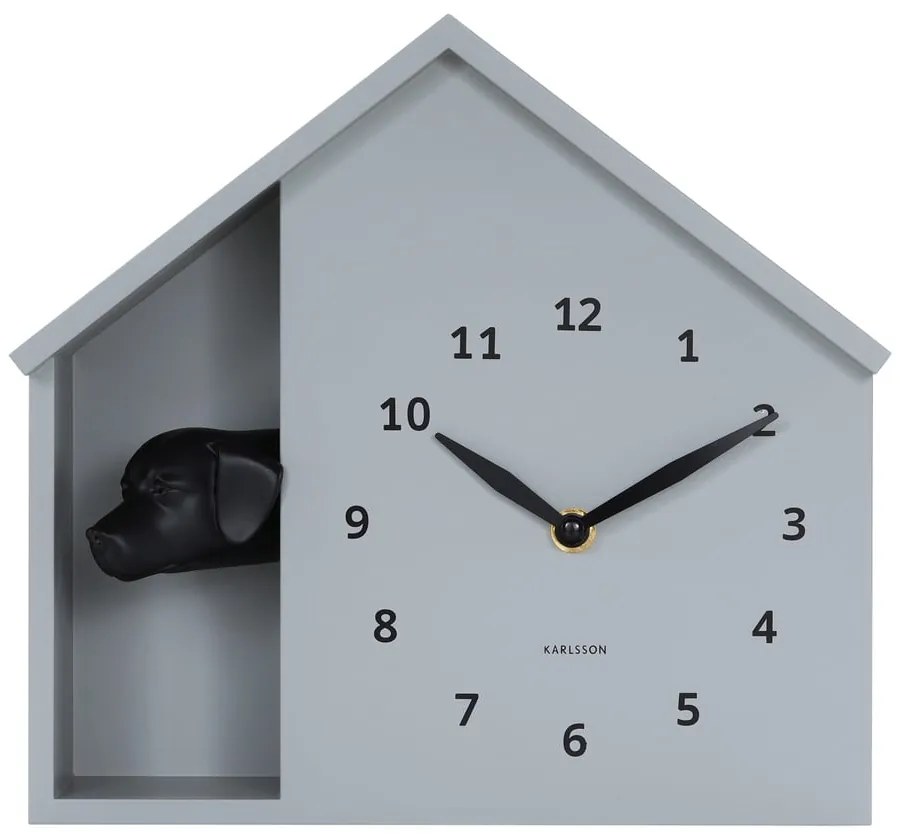 Orologio da parete Peeking Doggy – Karlsson