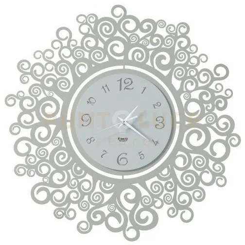 Orologio rotondo dal design originale fonte della vita avorio e bia...