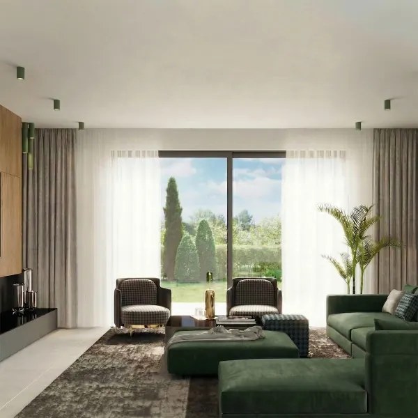 Sollux SL.2071 - Faretto LAGOS 1xGU10/10W/230V verde