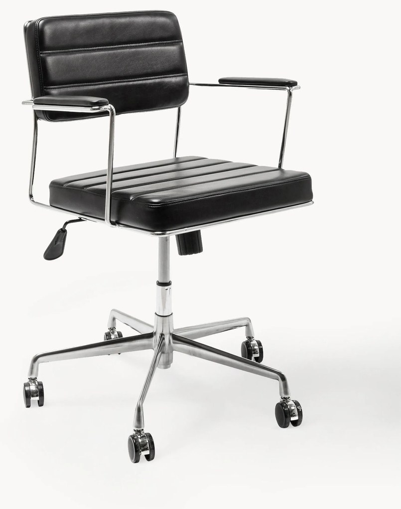 Sedia da scrivania in similpelle Dottore